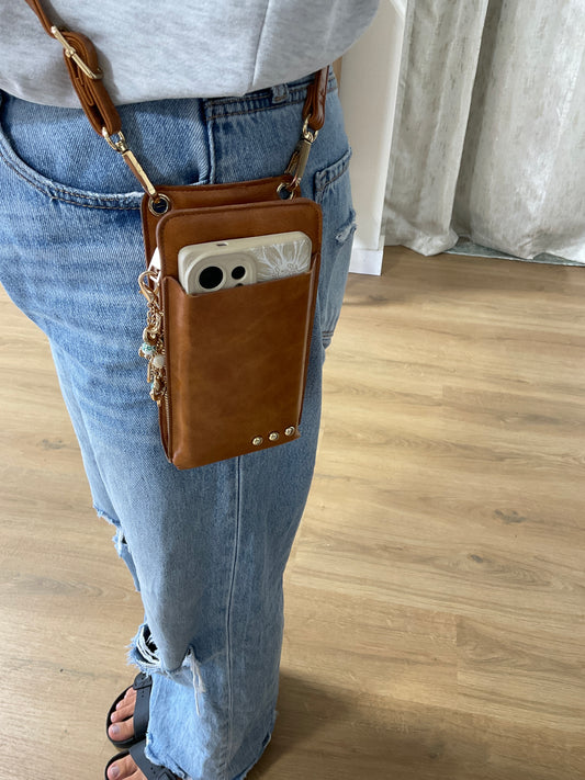 Gold Western Bag Charm