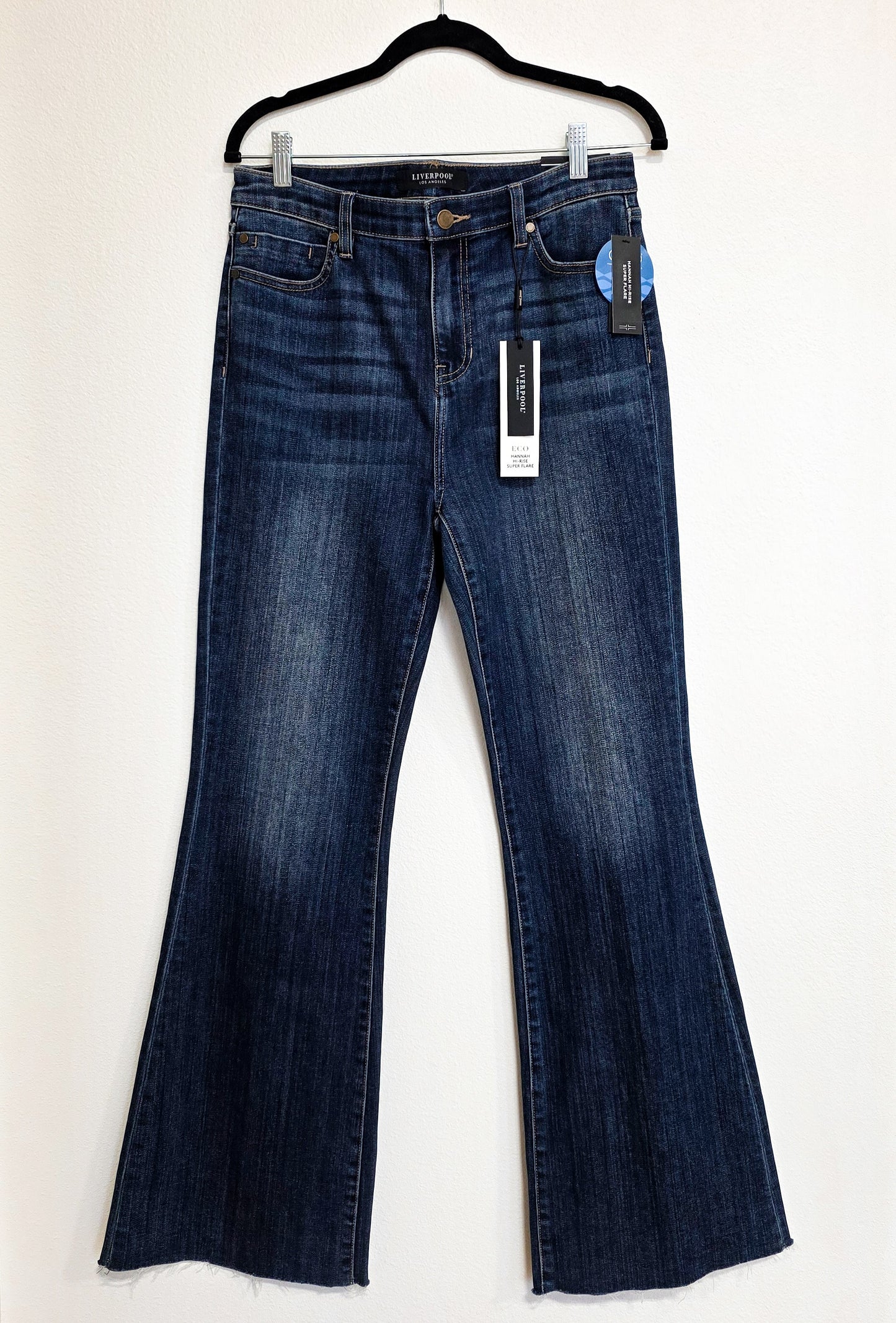 Hannah Hi-Rise Super Flare Jeans