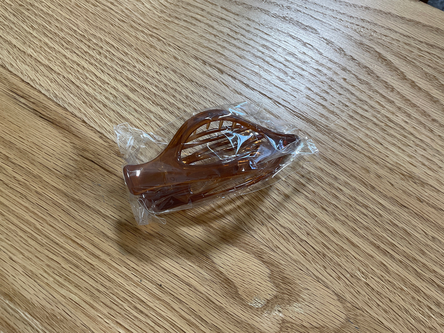 Translucent Brown Hair Clip