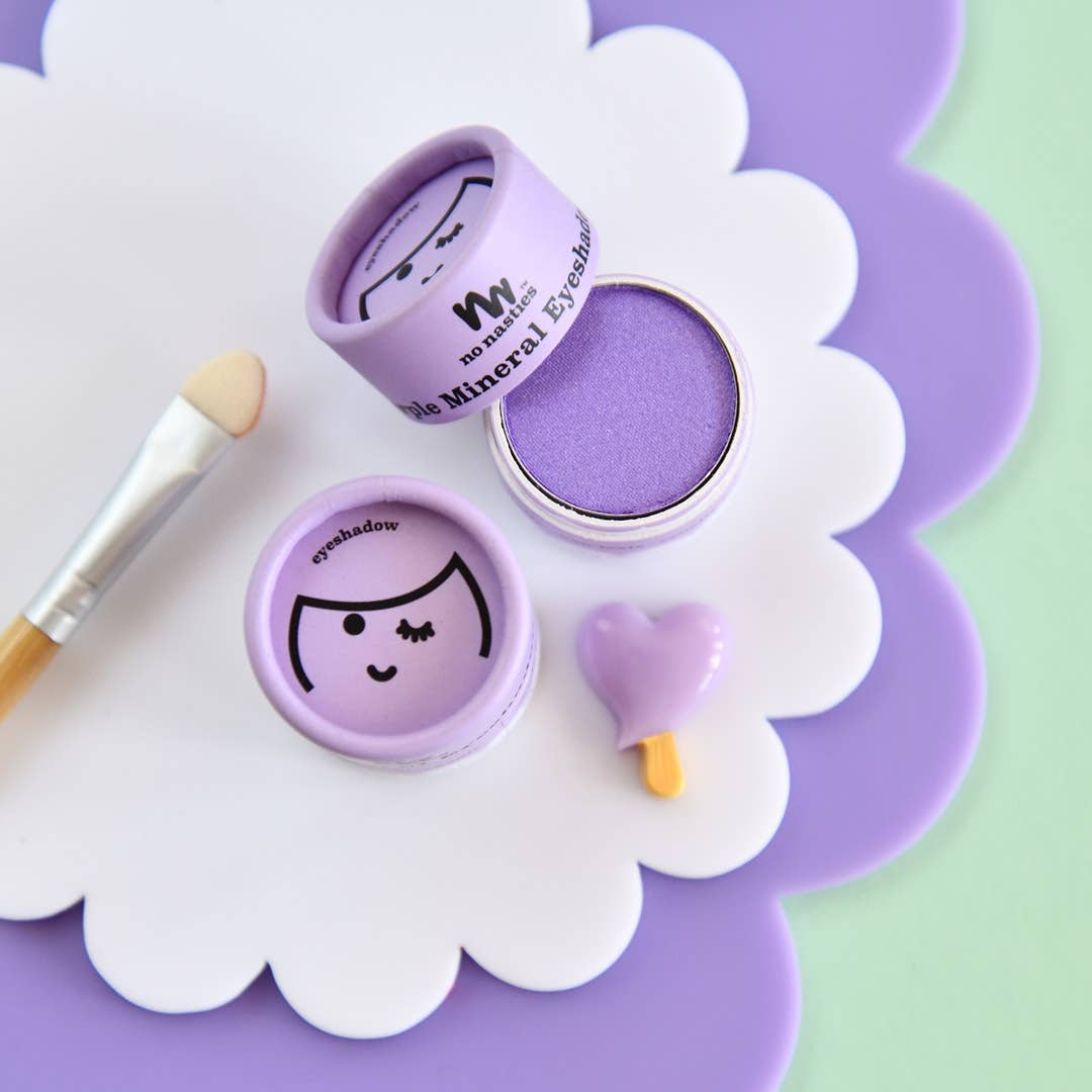 Kids Eco Natural Pressed Eyeshadow & Blush: Blue Eyeshadow
