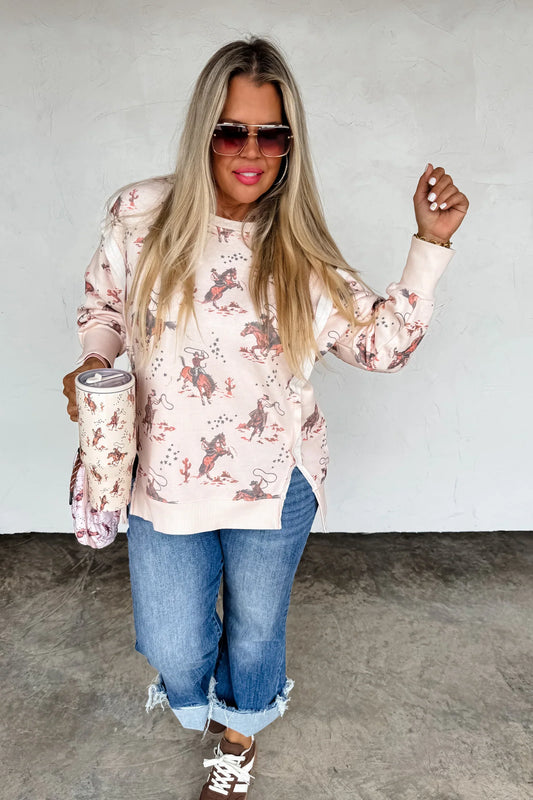 PREORDER: Ranch Girl Classic Crew Pullover