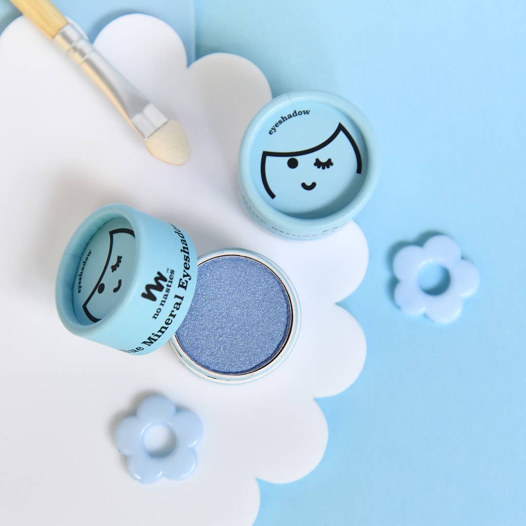 Kids Eco Natural Pressed Eyeshadow & Blush: Pink Eyeshadow