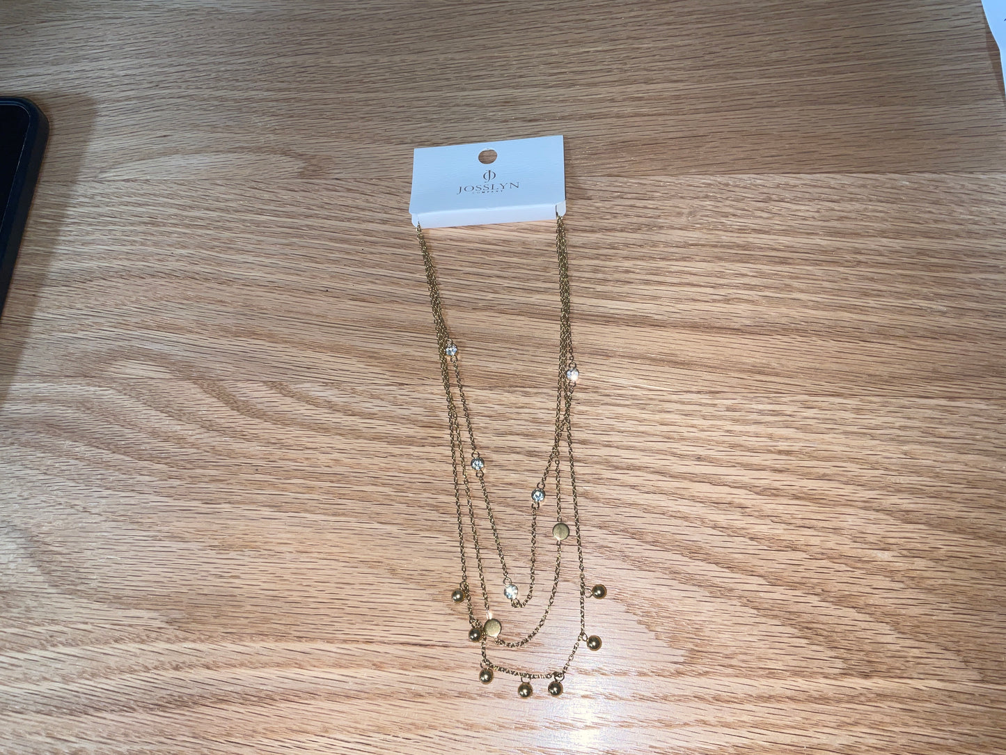 18K Stainless Steel Tarnish Free Layered Necklace
