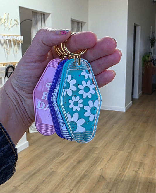 Flowers Keychain