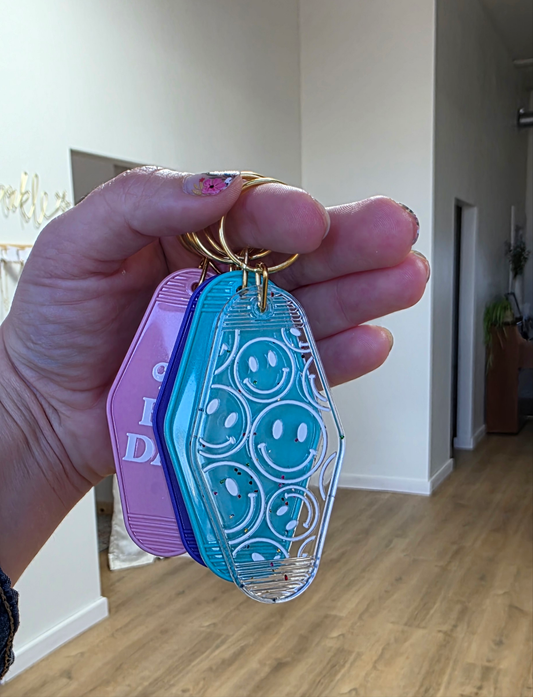Happy Keychain