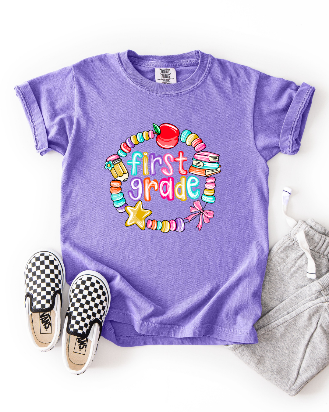 Friendship Bracelet Grade Graphic Tee - Youth