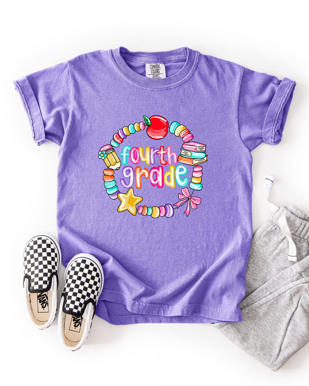 Friendship Bracelet Grade Graphic Tee - Youth