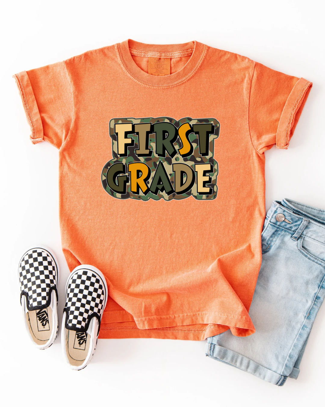 Camo Grade Graphic Tee - Youth