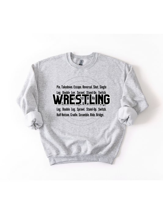 Wrestling Move Crewnecks