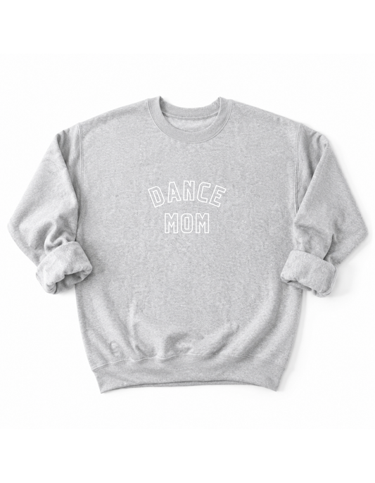 Sports Mom Gray Crewneck