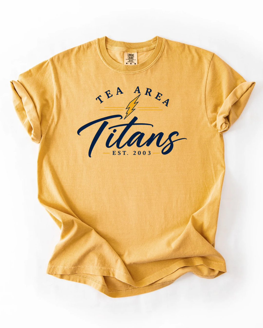 Tea Area Titans Signature Script Tee