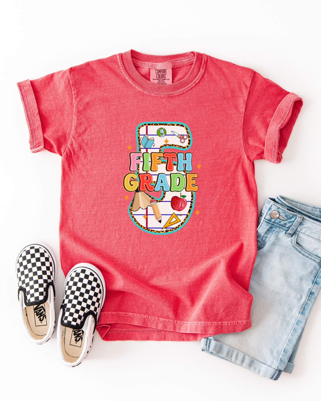 Pencil Pad Grade Graphic Tee - Youth