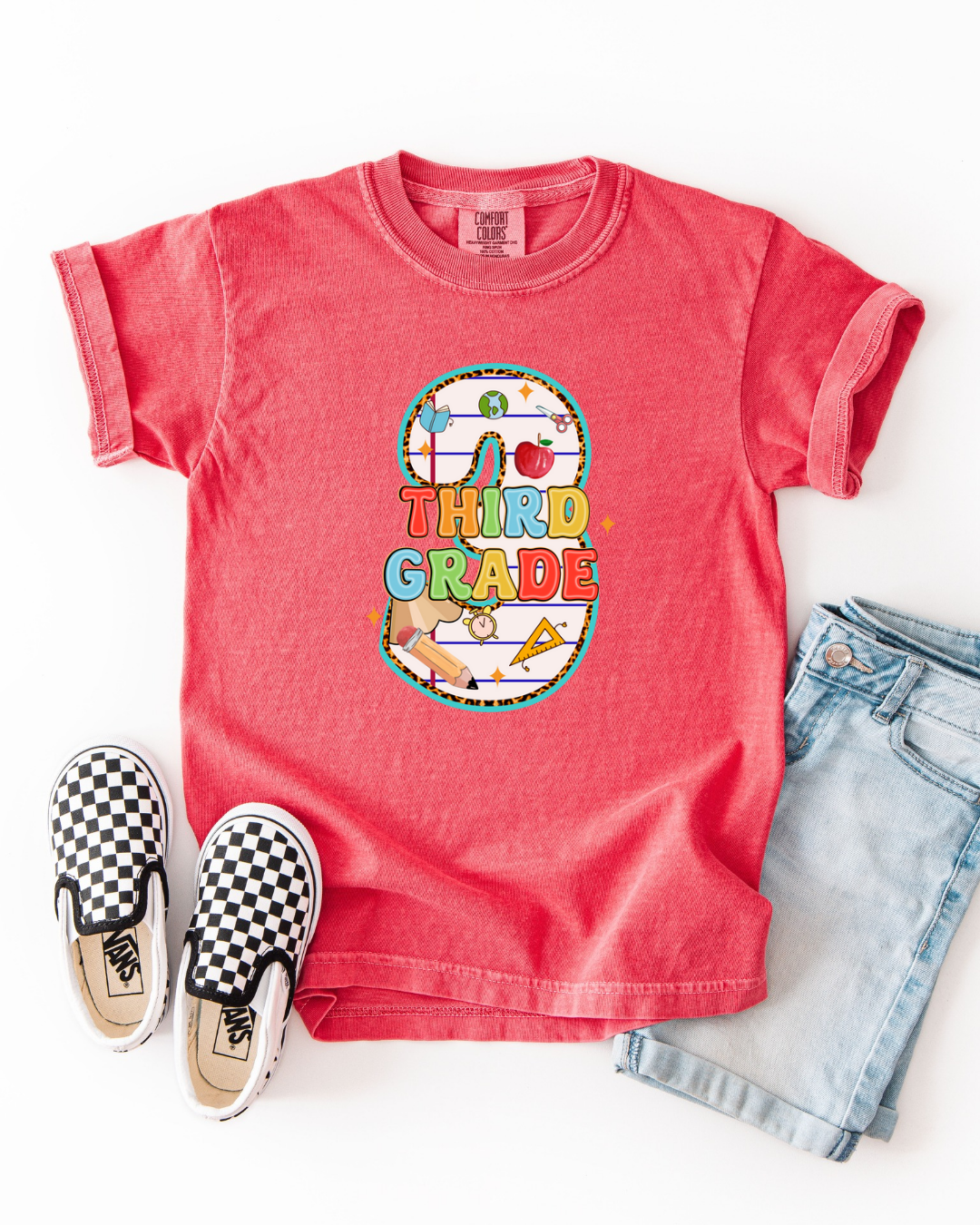 Pencil Pad Grade Graphic Tee - Youth