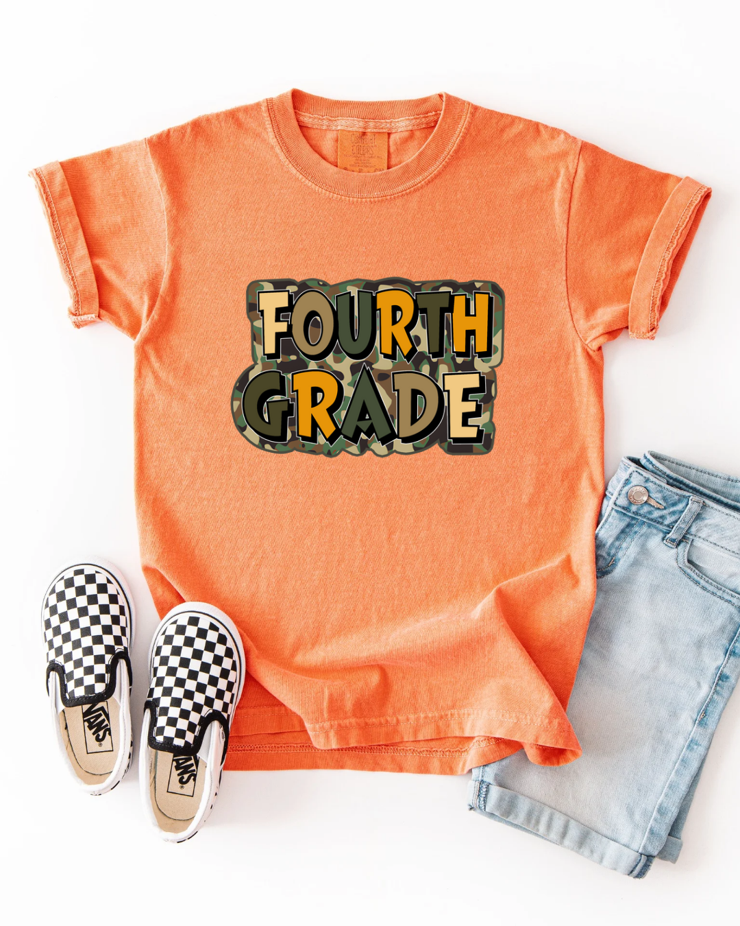 Camo Grade Graphic Tee - Youth