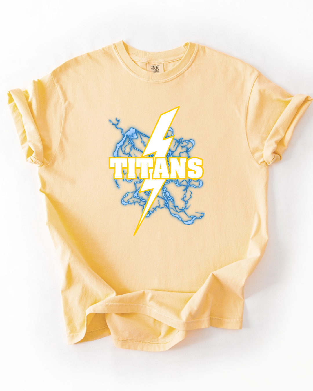 Tea Area Titans Electric Bolt Graphic Tee