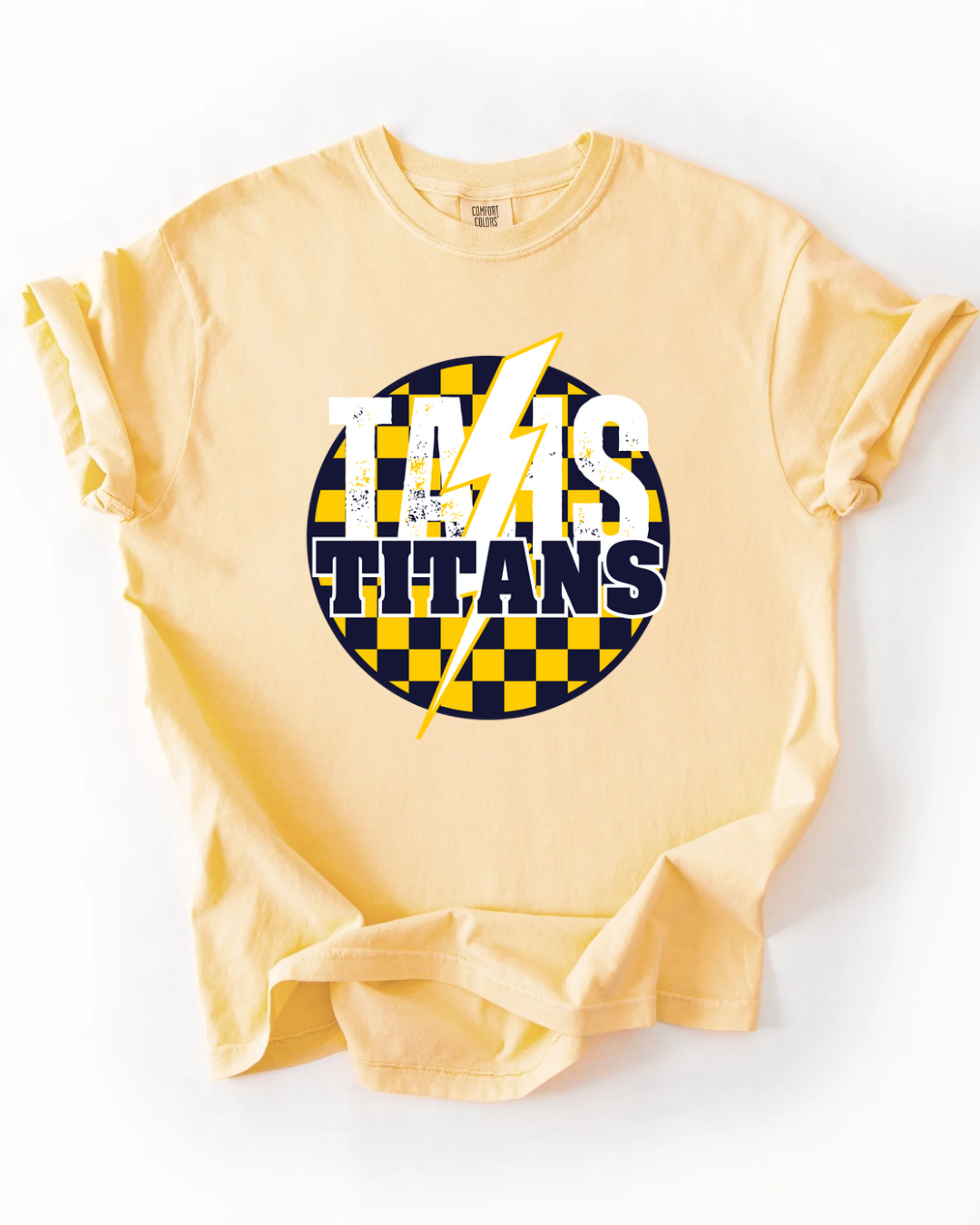 TAHS Checker Titans Graphic Tee