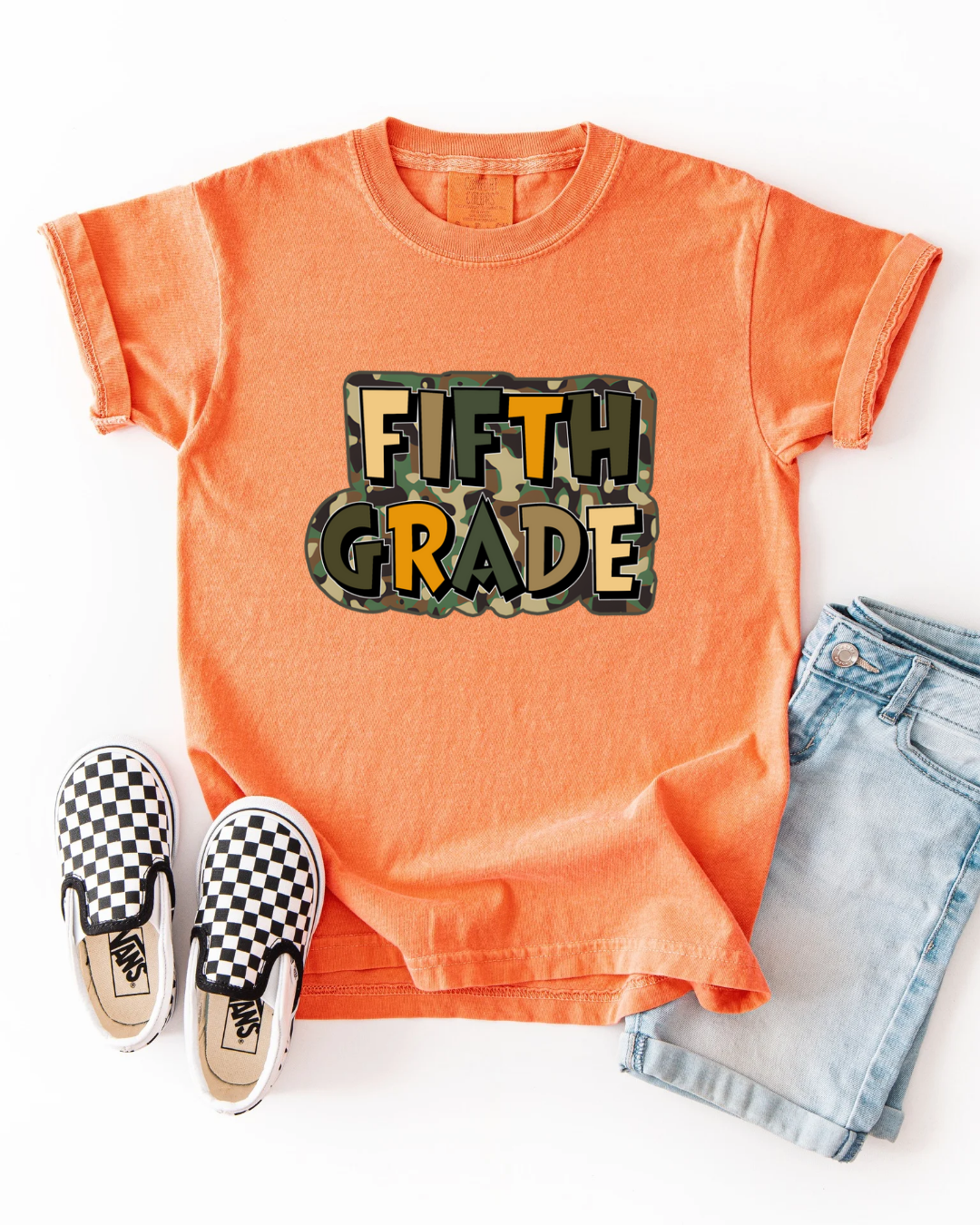 Camo Grade Graphic Tee - Youth
