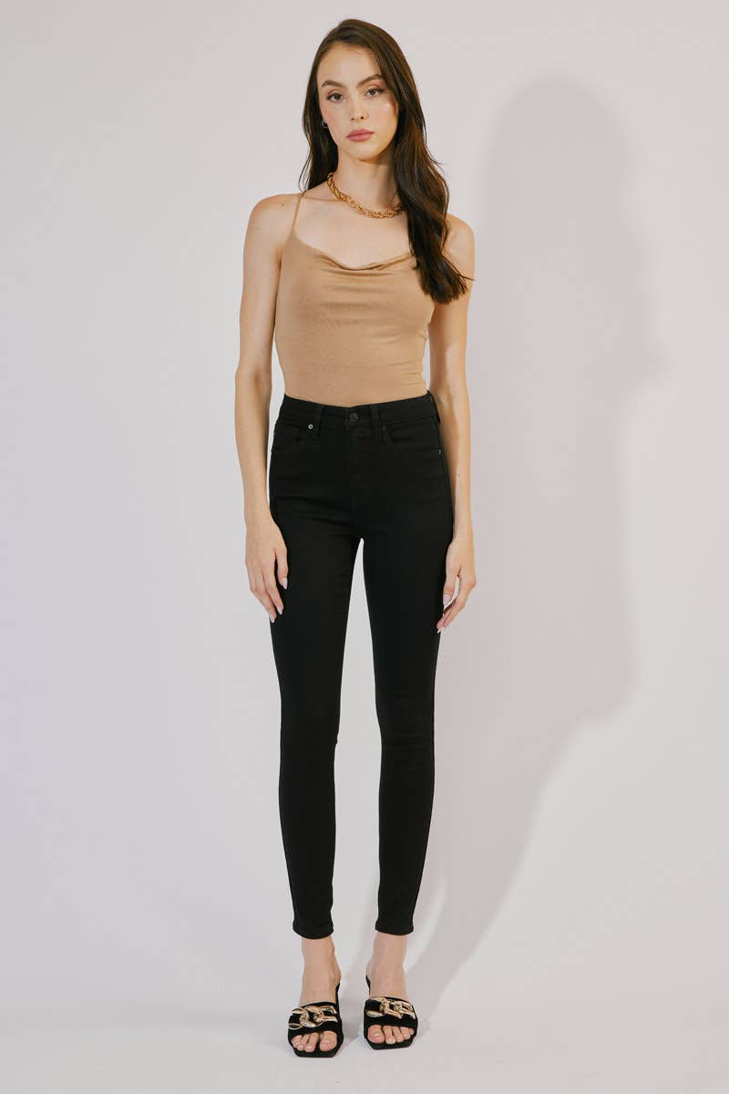 Every Day Black High Rise Super Skinny