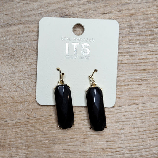 Semi Precious Stone Earrings