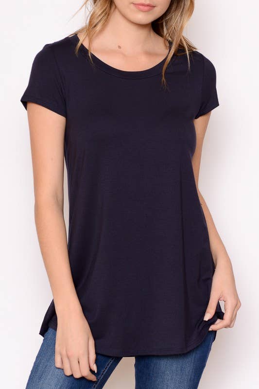 Perfect Solid Basic Tee
