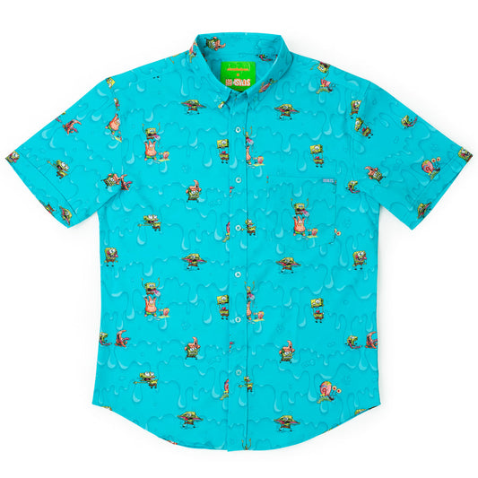 RSVLTS Spongebob "Trippy Bobs" Retail Exclusive  - KUNUFLEX Short Sleeve Shirt 