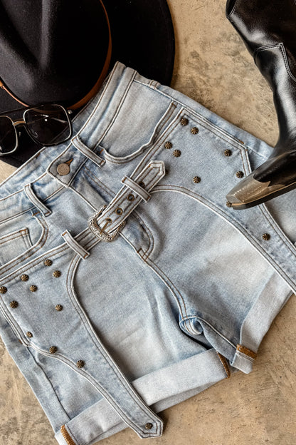 PREORDER: Festival Nights Buckle Shorts