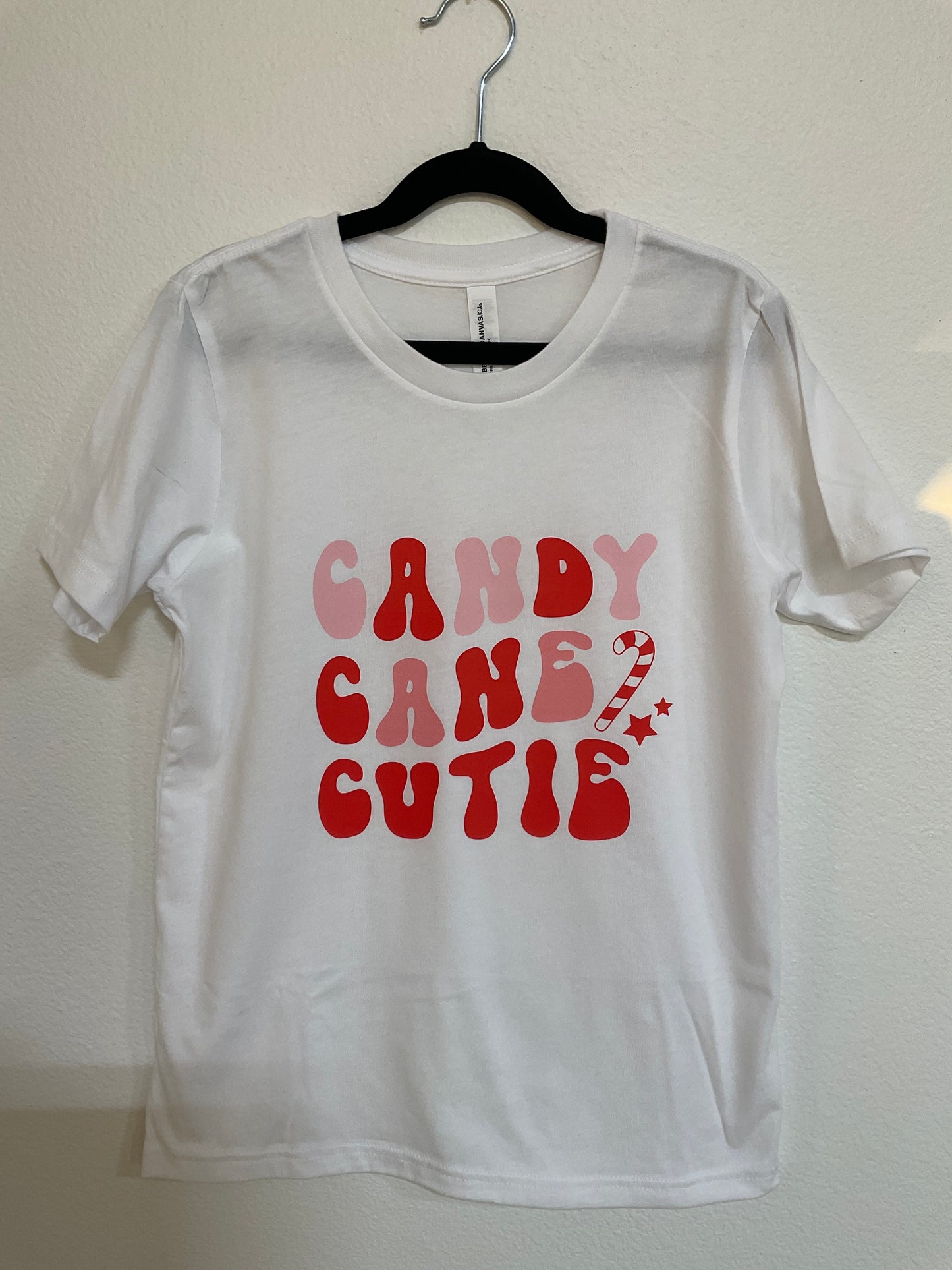 Candy Cane Cutie Youth Graphic Tee