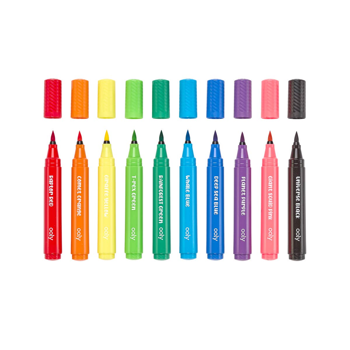 10 Color Blendable & Washable Brush Marker Set by Creatology™