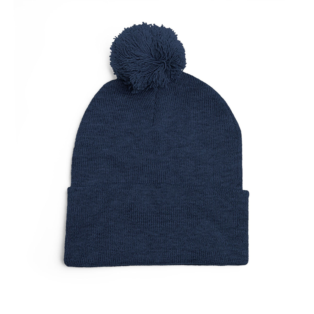 Pom-Pom Knit Cap - 'TITANS' Embroidered Beanie