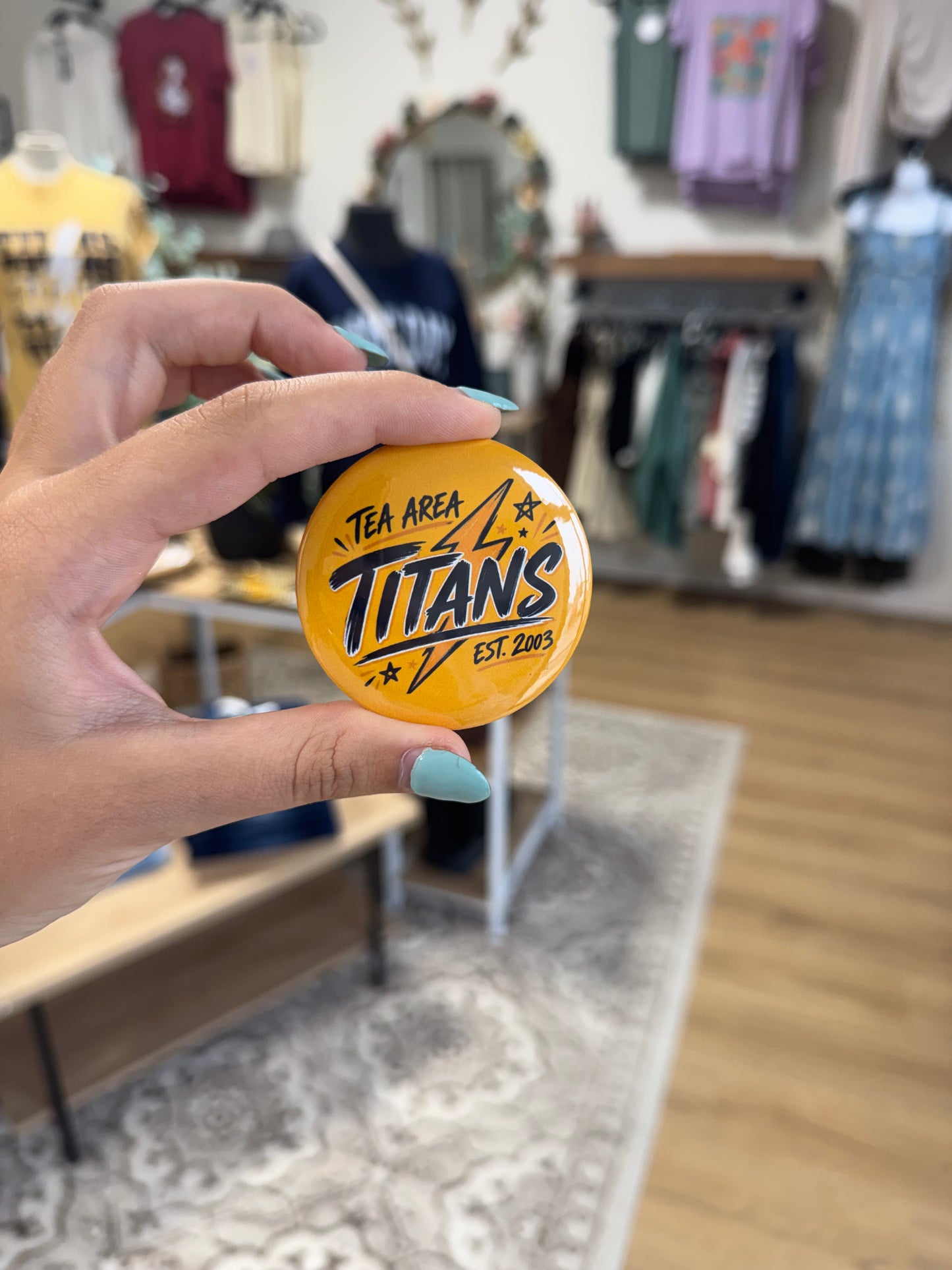 Tea Titan Pins