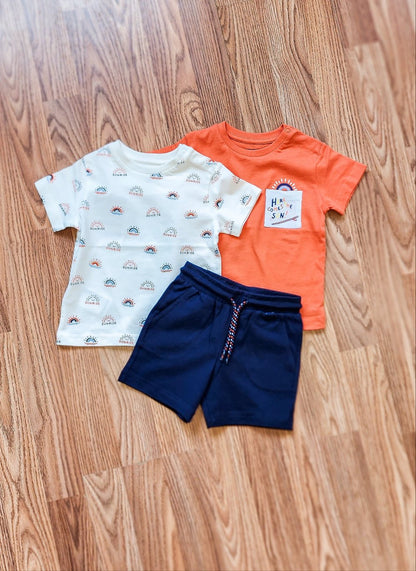 Here Comes The Sun 3 Piece Toddler Set