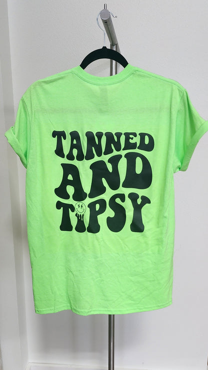 Tanned & Tipsy Graphic Tee