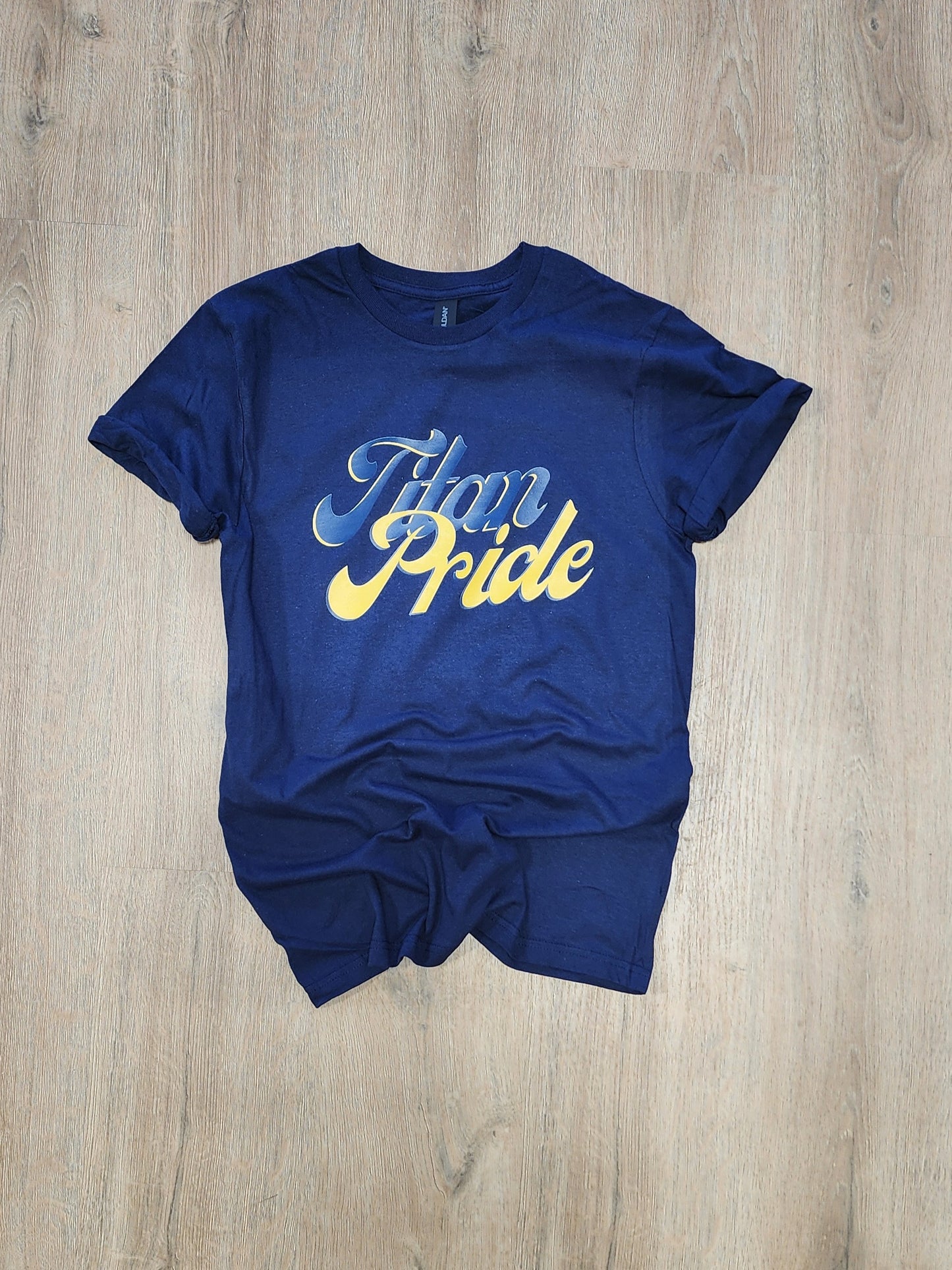 Titan Pride Adult Tee - Navy