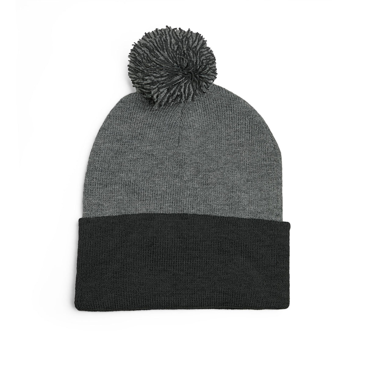 Pom-Pom Knit Cap - 'TITANS' Embroidered Beanie