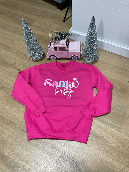 Santa Baby Crewneck Sweatshirt