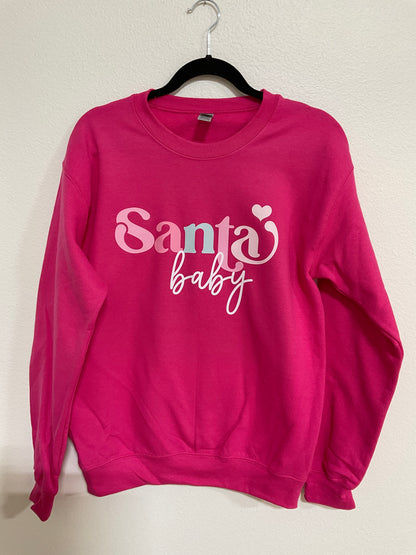 Santa Baby Crewneck Sweatshirt