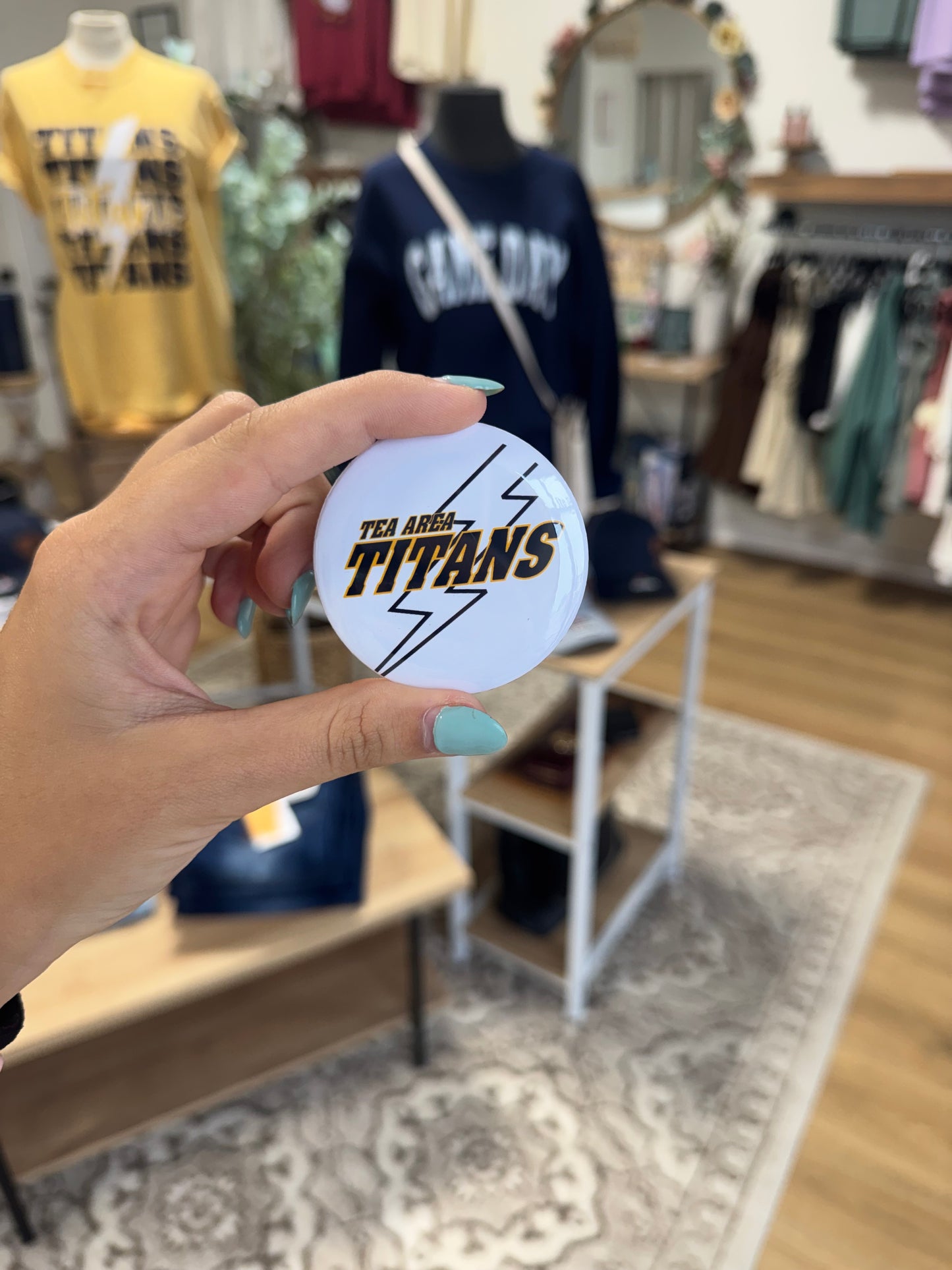 Tea Titan Pins