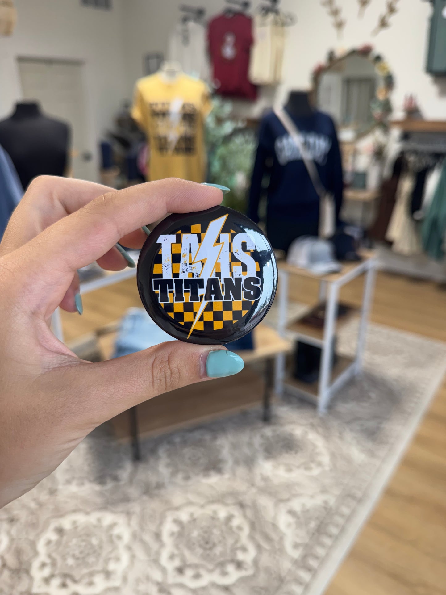 Tea Titan Pins