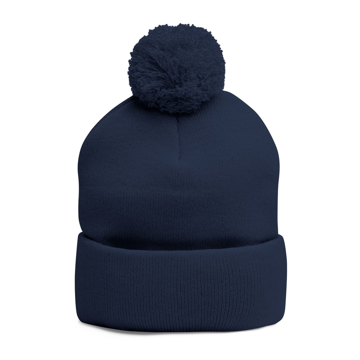 Pom-Pom Knit Cap - 'TITANS' Embroidered Beanie
