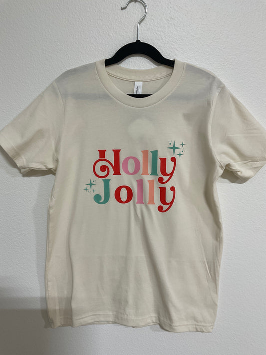 Youth Holly Jolly Graphic Tee