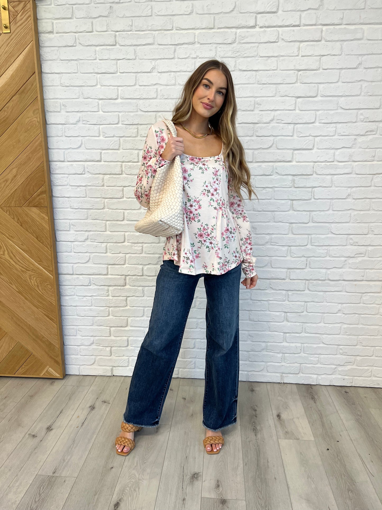 Cool to Be Kind Floral Blouse