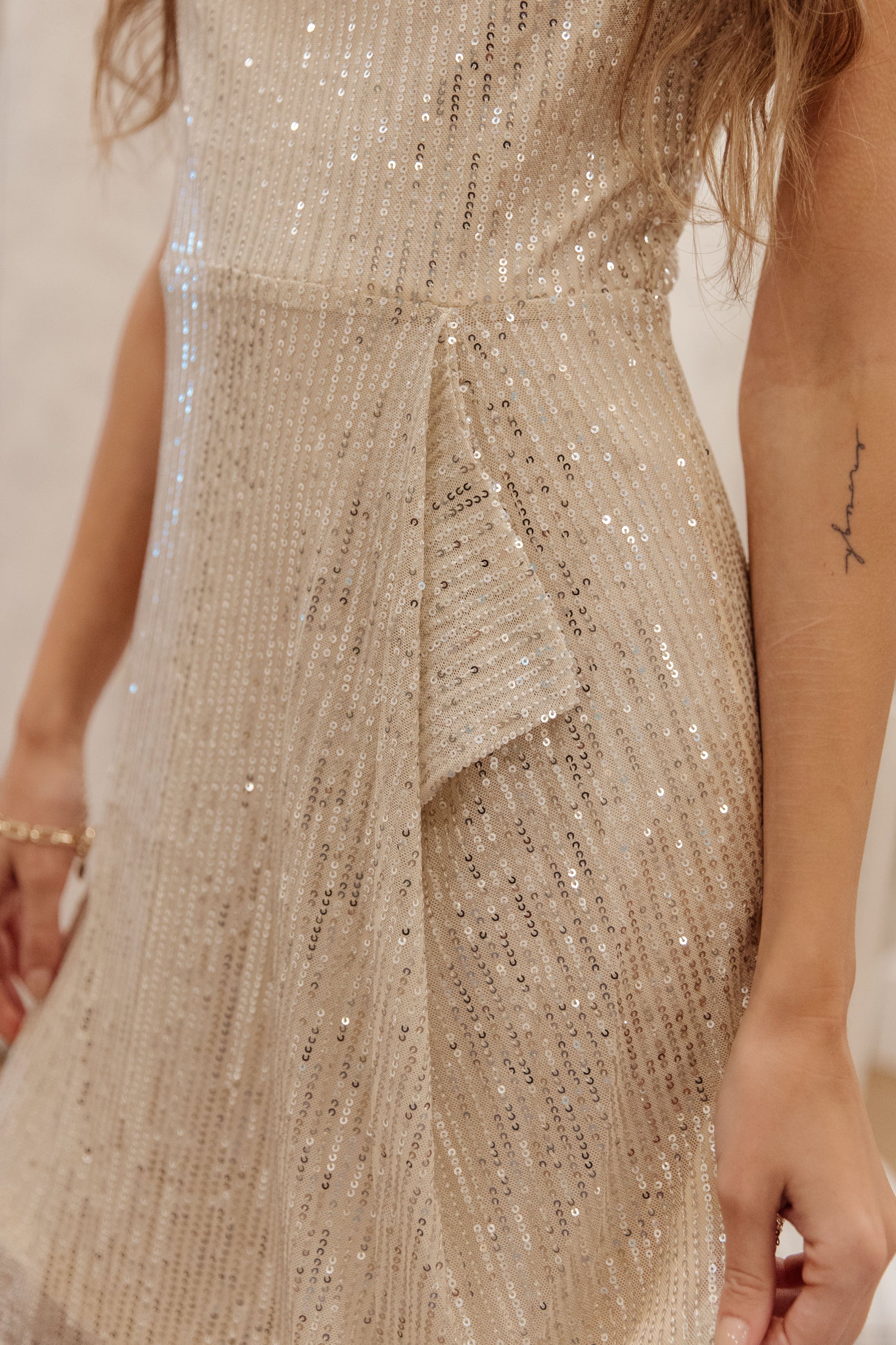 Disco Queen Dress in Gold Small Disco Queen Dress in Gold Small