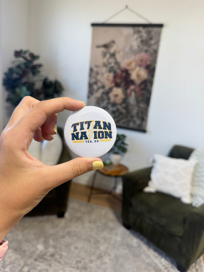 Tea Titan Pins