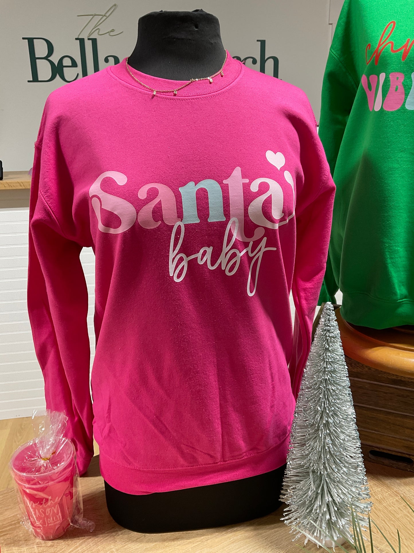 Santa Baby Crewneck Sweatshirt