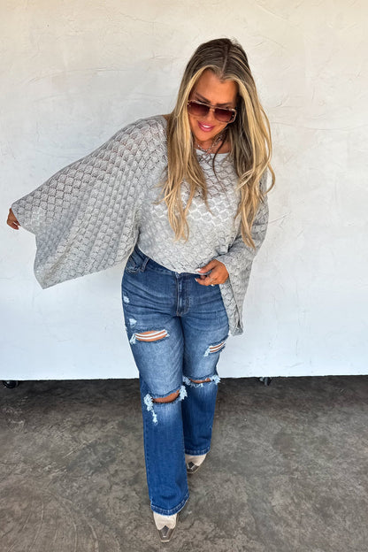 PREORDER: Winter Free Spirit Bell Sleeve Top