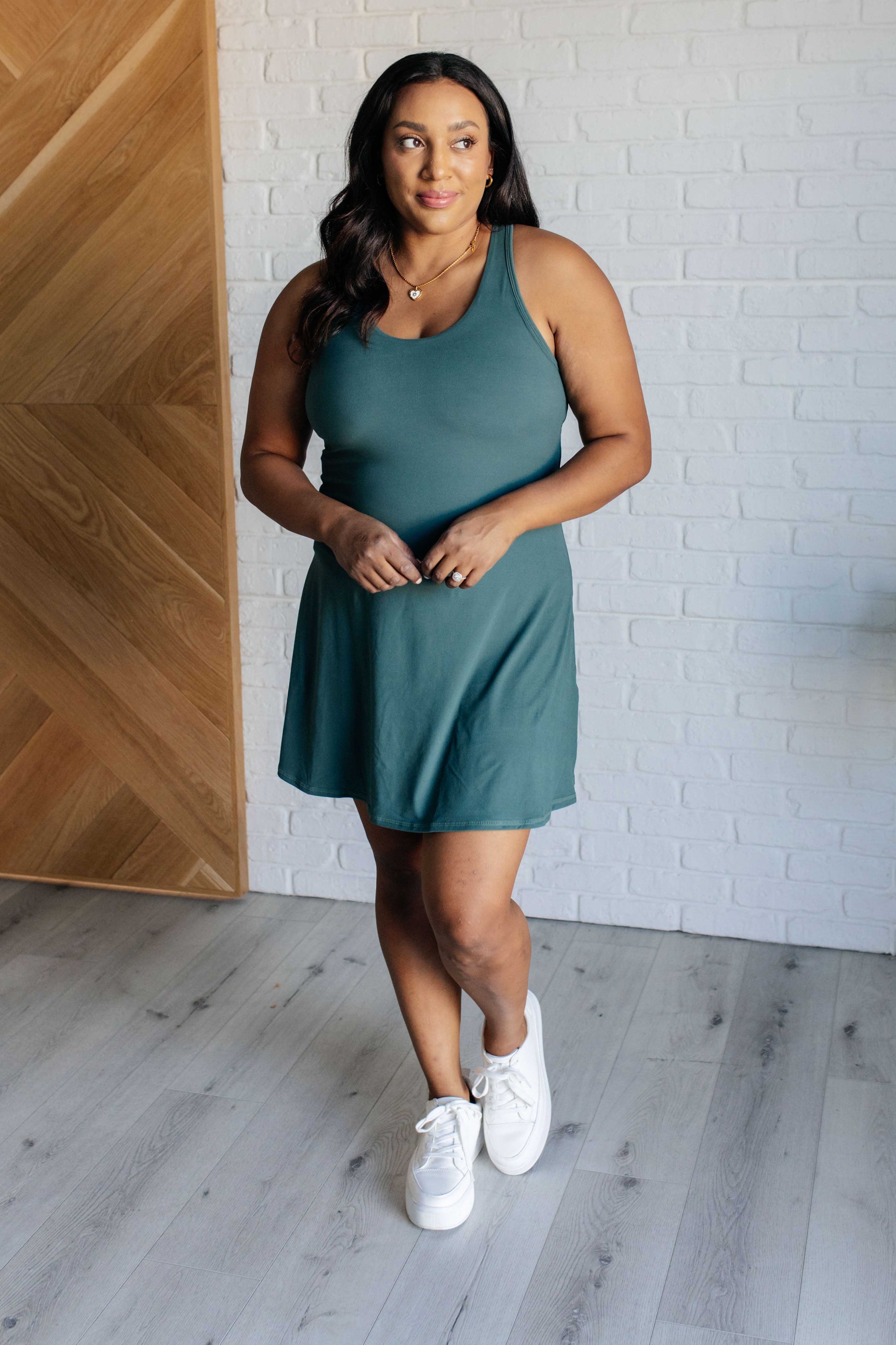 First Serve Dress in Everglade Green Bella & Birch First Serve Dress in Everglade Green Bella & Birch
