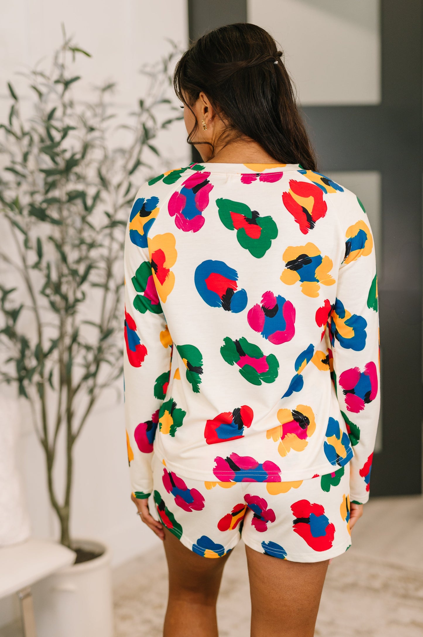 Forever Young Floral Top and Shorts Set