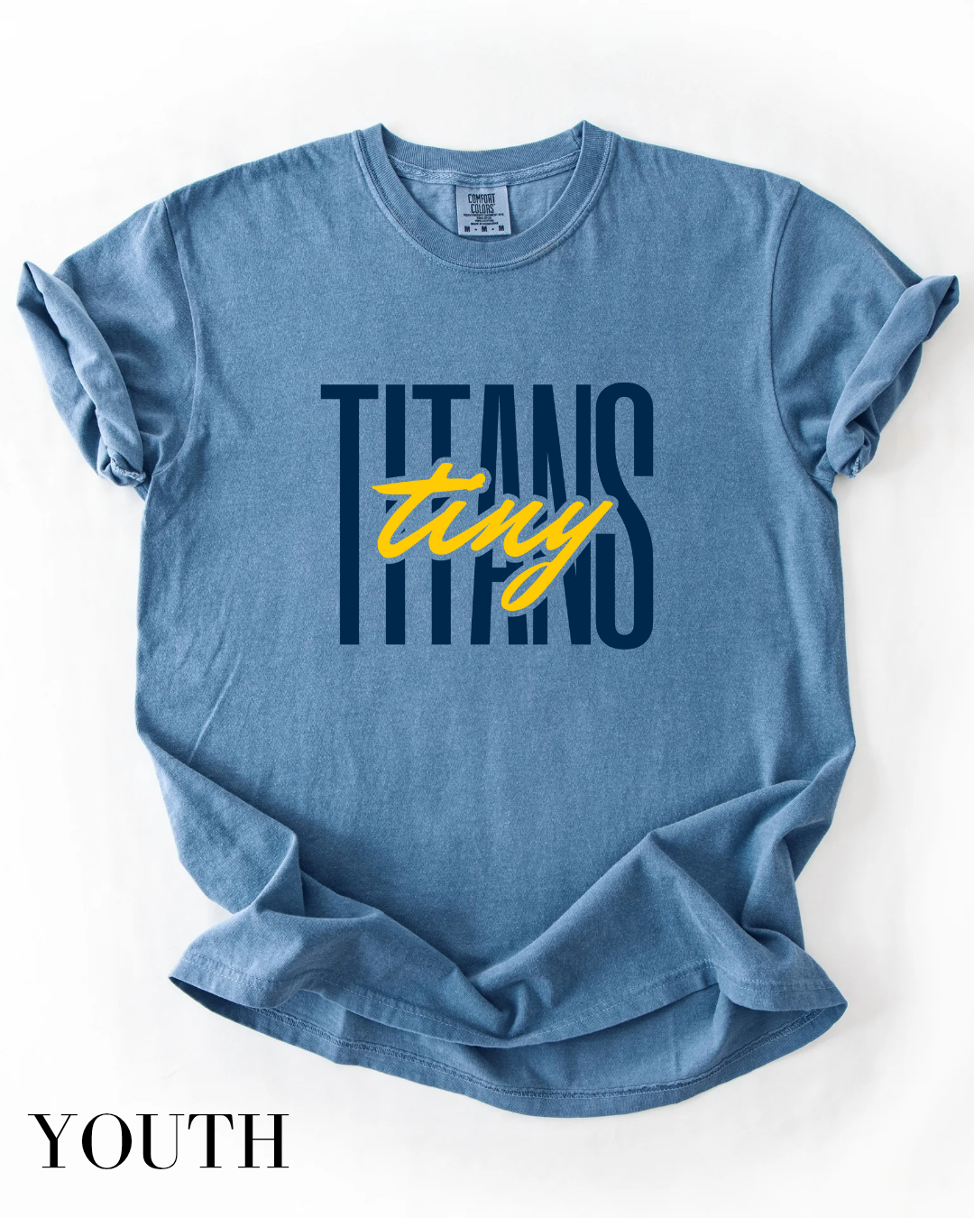 Kids Tea Area "Tiny Titan" Graphic Tee