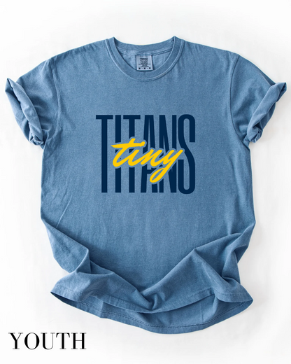 Kids Tea Area "Tiny Titan" Graphic Tee