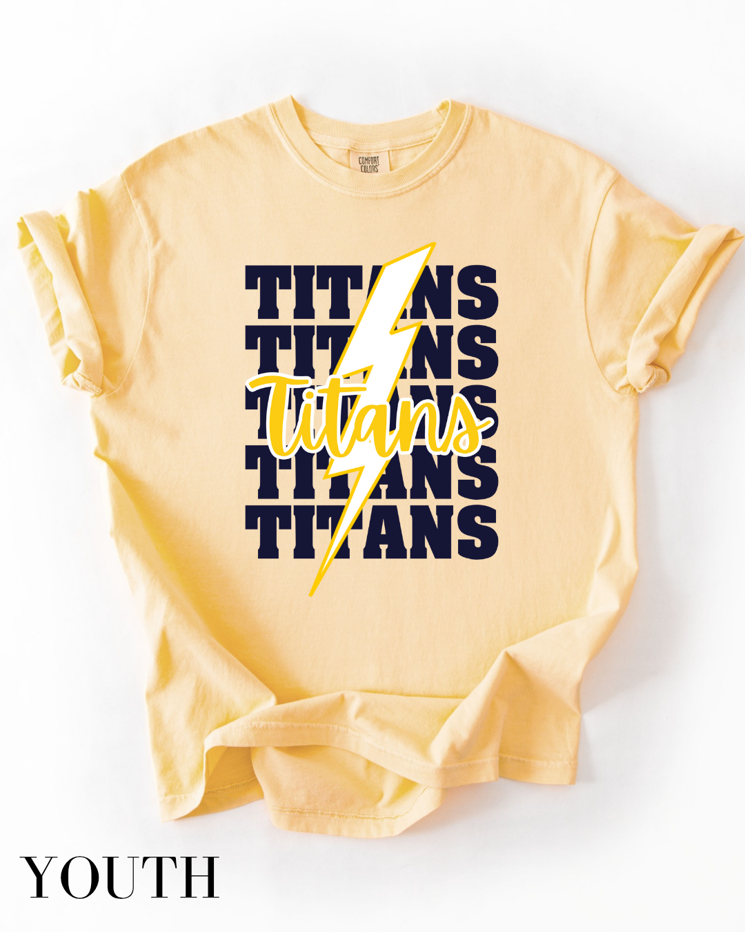 Kids Tea Area "TITANS *Repeating*" Graphic Tee